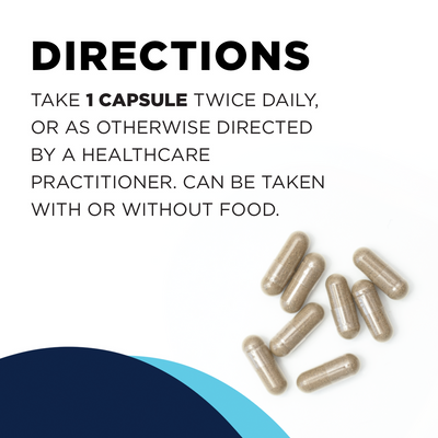 CellCore Biosciences CardioImmune capsules with dosage directions text and several beige capsules on a white background