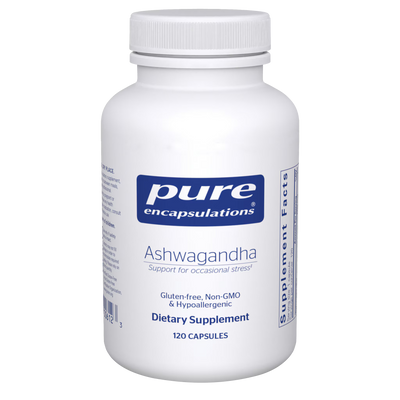 Pure Encapsulations Ashwagandha 500 mg – Stress Resilience Support, 120 Capsules