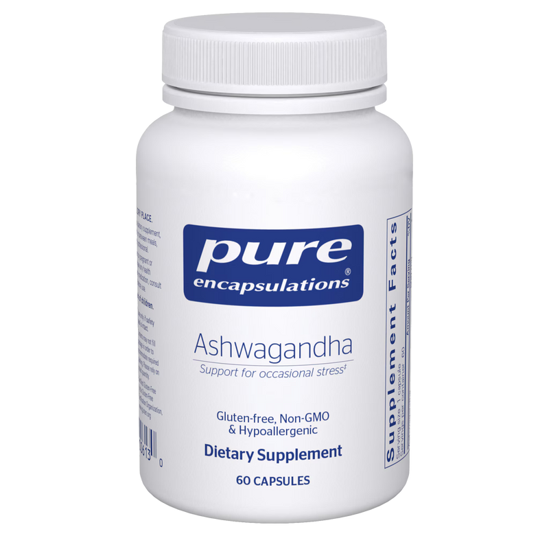 Pure Encapsulations Ashwagandha 500 mg – Stress Resilience Herbal Extract, 60 Capsules