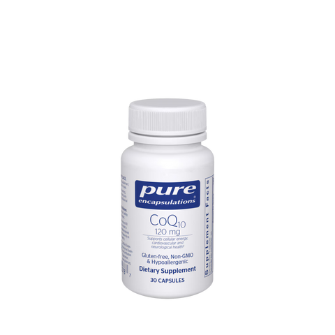 Pure Encapsulations CoQ10 120 mg – Cellular Energy & Heart Health, 60 Capsules