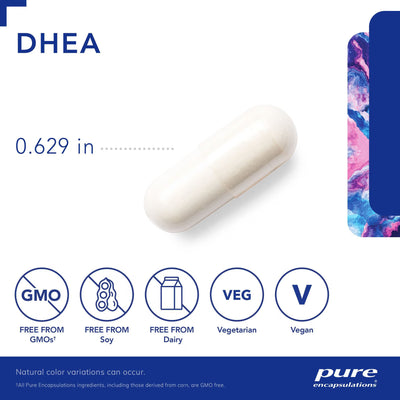 Pure Encapsulations DHEA 10 mg – Adrenal and Mood Support, 60 Capsules