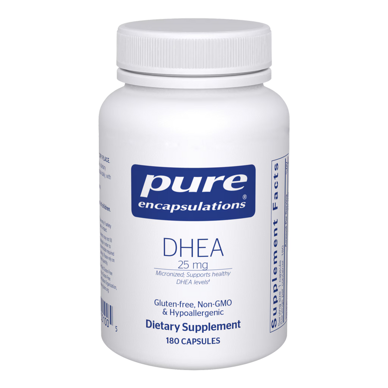 Pure Encapsulations DHEA 25 mg – Hormone Balance Support, 180 Capsules
