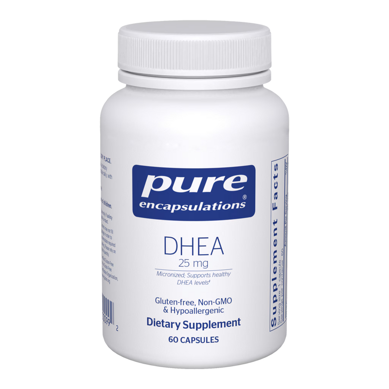 Pure Encapsulations DHEA 25 mg – Hormonal Balance Support, 60 Capsules