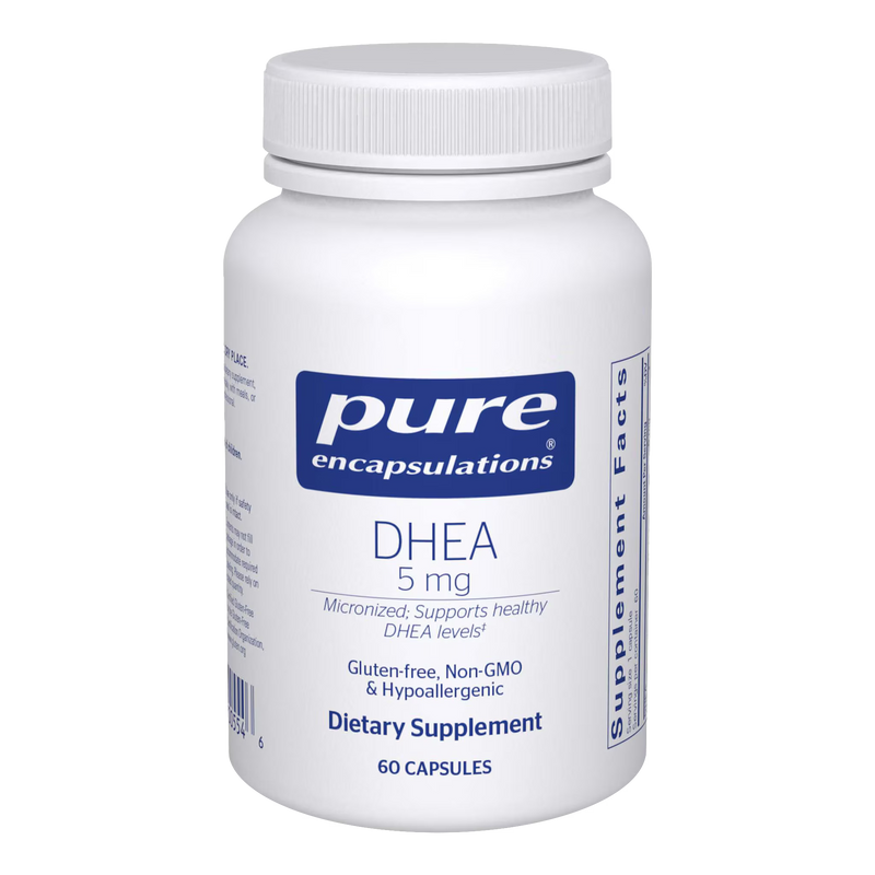 Pure Encapsulations DHEA 5 mg – Adrenal Hormone Support, 60 Capsules