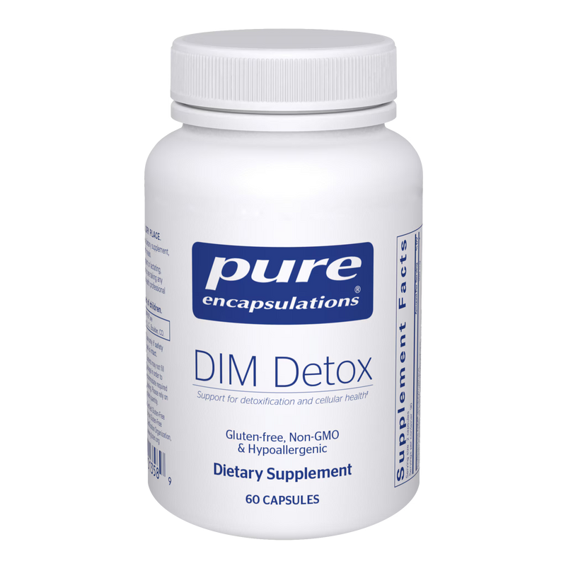 Pure Encapsulations DIM Detox – Hormone and Liver Detox Support, 60 Capsules