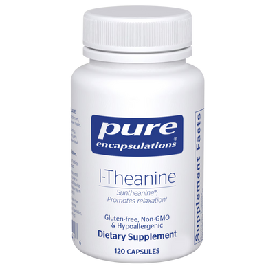 Pure Encapsulations L-Theanine – Relaxation & Focus Support, 120 Capsules
