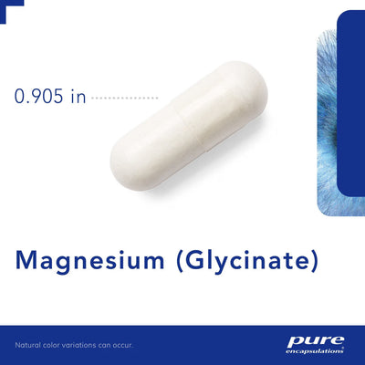 Pure Encapsulations Magnesium Glycinate 120 mg – Gentle Magnesium Mineral Support, 360 Capsules