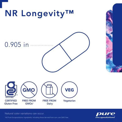 Pure Encapsulations NR Longevity – Cellular Longevity Support, 60 Capsules