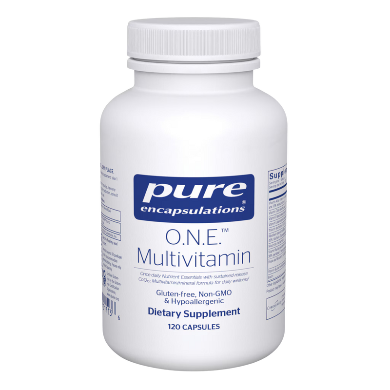 Pure Encapsulations O.N.E. Multivitamin – Once-Daily Multivitamin, 120 Capsules