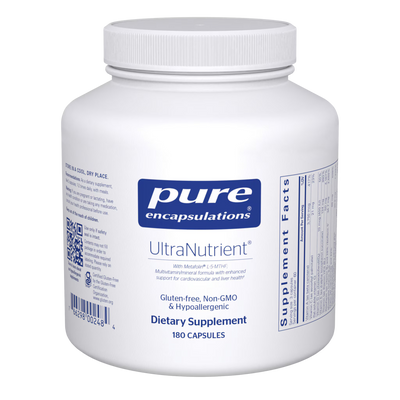 Pure Encapsulations UltraNutrient – Enhanced Daily Multivitamin Complex, 180 Capsules