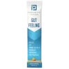 Integrative Peptides Gut Feeling Mango Strawberry flavor single-serve packet front, blue and white design with fruit icons
