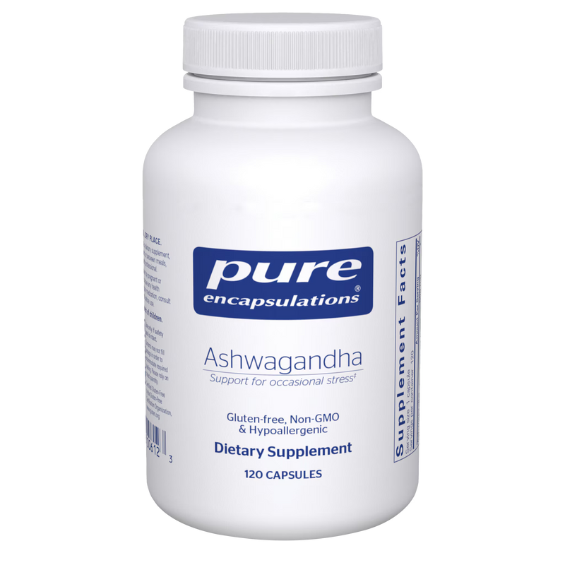 Pure Encapsulations Ashwagandha 500 mg – Stress Resilience Support, 120 Capsules