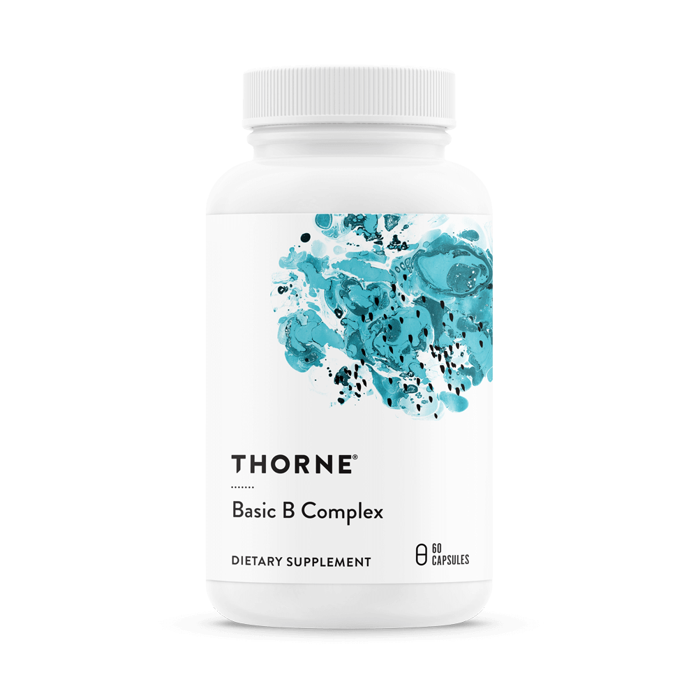 Thorne Thorne Basic B Complex – Activated B-Complex Formula, 60 Capsules