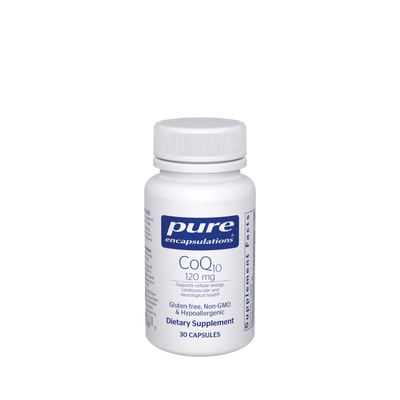 Pure Encapsulations CoQ10 120 mg – Cellular Energy & Heart Health, 60 Capsules