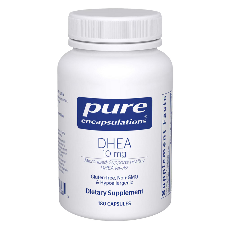 Pure Encapsulations DHEA 10 mg – Low-Dose Hormone Support, 180 Capsules