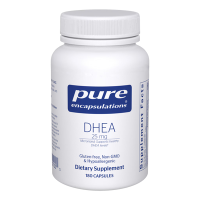 Pure Encapsulations DHEA 25 mg – Hormone Balance Support, 180 Capsules