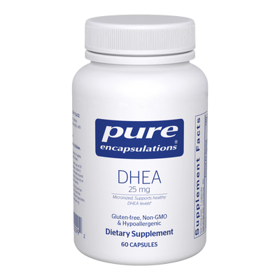 Pure Encapsulations DHEA 25 mg – Hormonal Balance Support, 60 Capsules