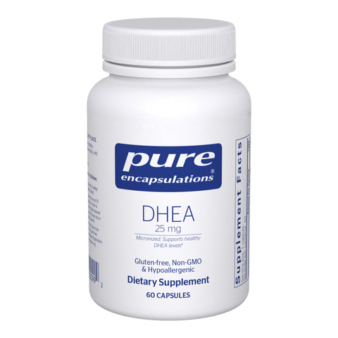 Pure Encapsulations DHEA 25 mg – Hormonal Balance Support, 60 Capsules