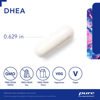 Pure Encapsulations DHEA 5 mg – Micronized Hormone Balance Support, 180 Capsules