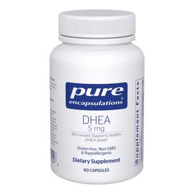 Pure Encapsulations DHEA 5 mg – Adrenal Hormone Support, 60 Capsules