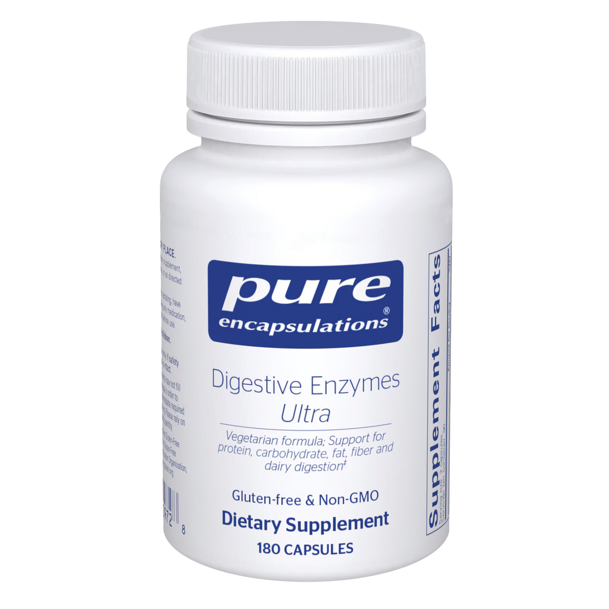 Pure Encapsulations Digestive Enzymes Ultra – Broad-Spectrum Digestive Enzymes, 180 Capsules