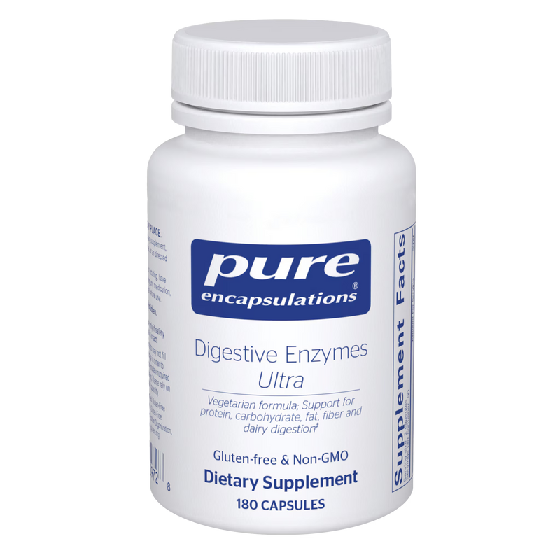 Pure Encapsulations Digestive Enzymes Ultra – Broad-Spectrum Digestive Enzymes, 180 Capsules