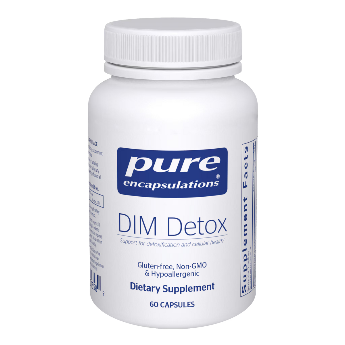 Pure Encapsulations DIM Detox – Hormone and Liver Detox Support, 60 Capsules