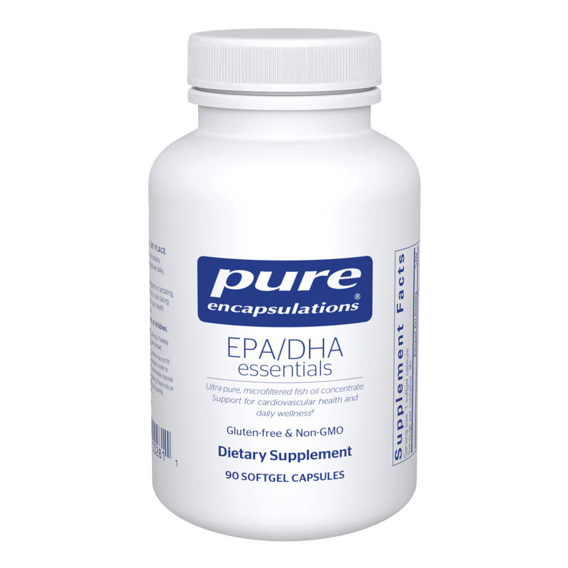 Pure Encapsulations EPA/DHA Essentials – Omega-3 Fish Oil, 90 Capsules