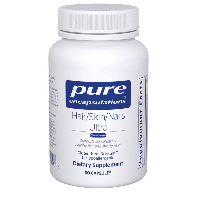 Pure Encapsulations Hair/Skin/Nails Ultra – Hair Skin And Nail Support, 60 Capsules