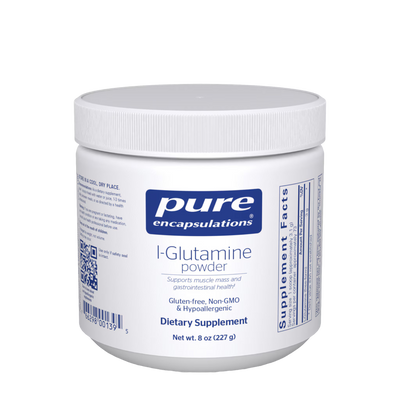 Pure Encapsulations L-Glutamine Powder 3 g – Gut and Muscle Recovery, 8 oz