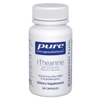 Pure Encapsulations L-Theanine – Relaxation & Focus Support, 60 Capsules