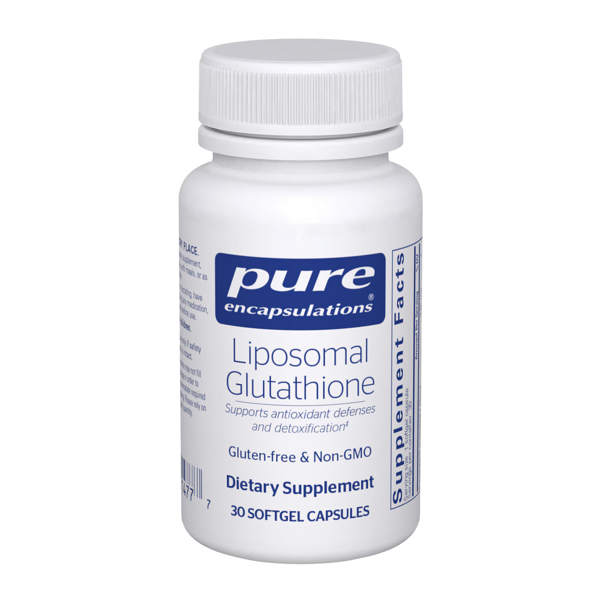 Pure Encapsulations Liposomal Glutathione – Liposomal Antioxidant Support, 30 Capsules
