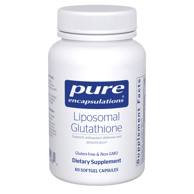 Pure Encapsulations Liposomal Glutathione – Cellular Antioxidant Defense, 60 Capsules