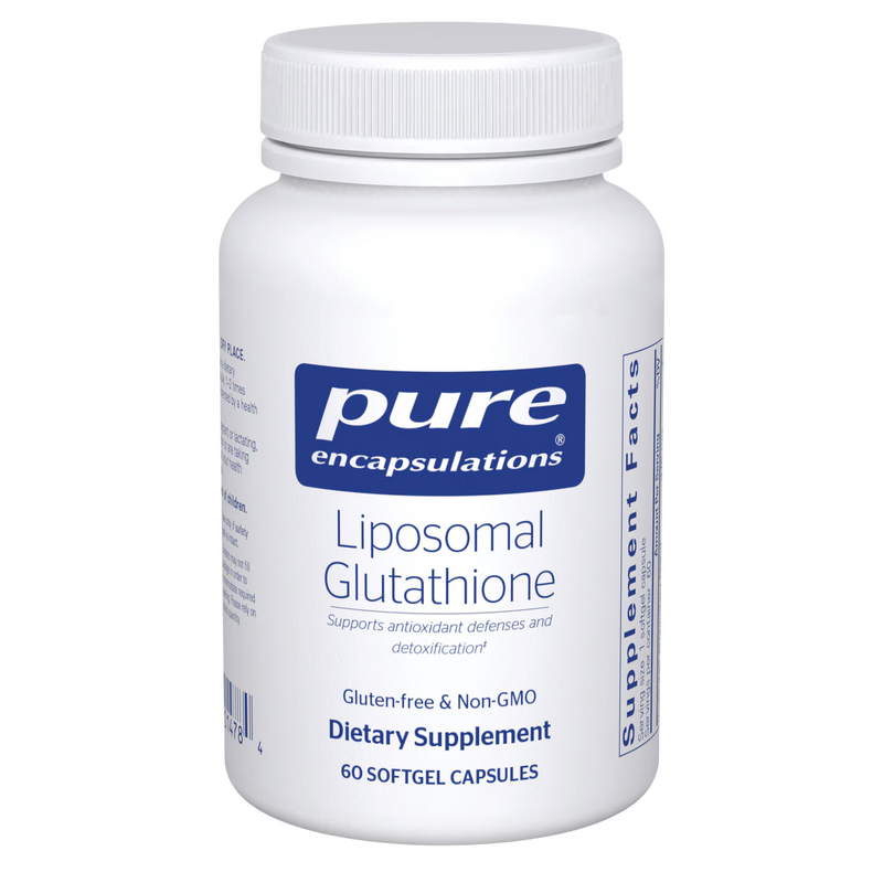 Pure Encapsulations Liposomal Glutathione – Cellular Antioxidant Defense, 60 Capsules