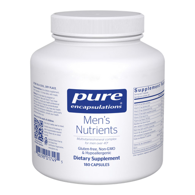 Pure Encapsulations Men's Nutrients – Men's 40+ Multivitamin, 180 Capsules