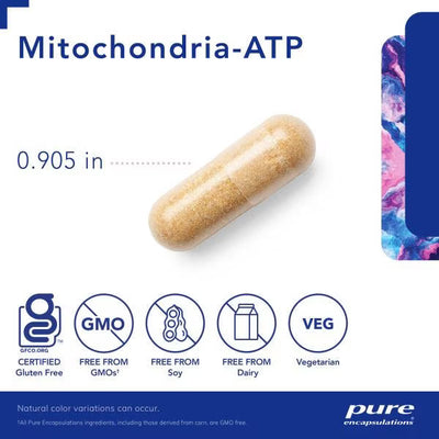 Pure Encapsulations Mitochondria-ATP – Cellular Energy Support, 120 Capsules