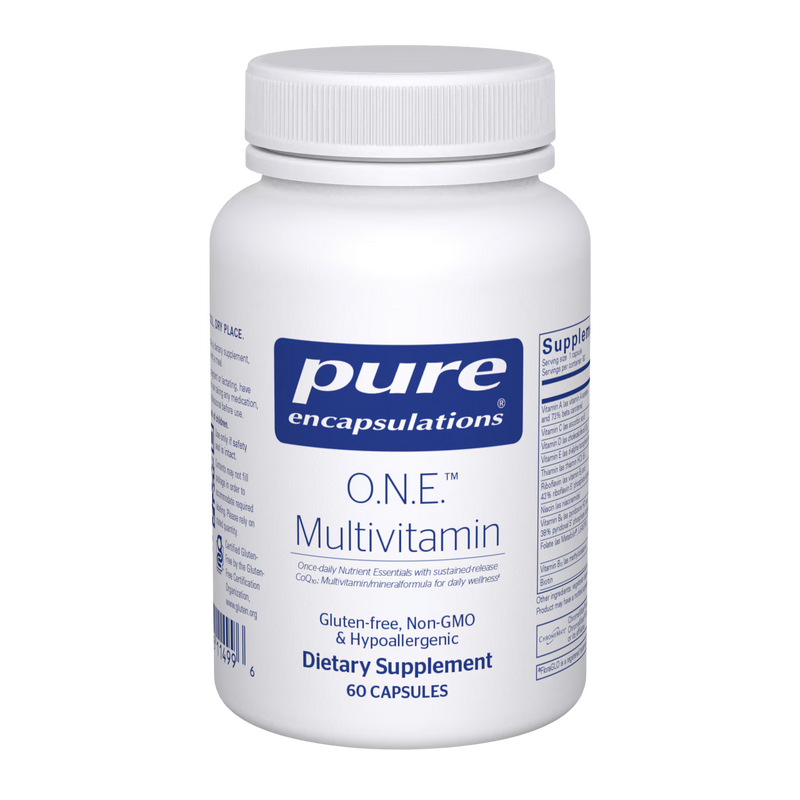 Pure Encapsulations O.N.E. Multivitamin – Once-Daily Multivitamin, 60 Capsules