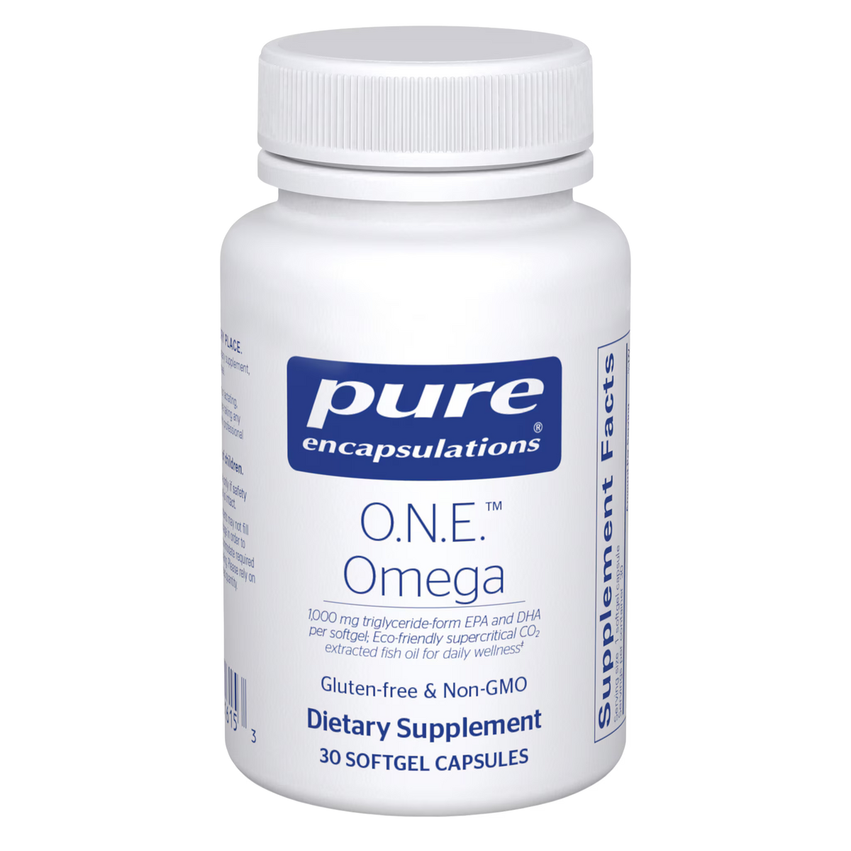 Pure Encapsulations O.N.E. Omega – High-Potency Omega-3 Formula, 30 Capsules