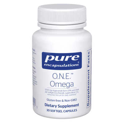 Pure Encapsulations O.N.E. Omega – High-Potency Omega-3 Formula, 30 Capsules