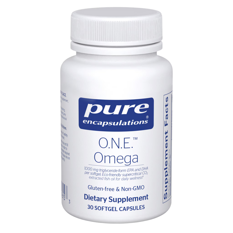 Pure Encapsulations O.N.E. Omega – High-Potency Omega-3 Formula, 30 Capsules