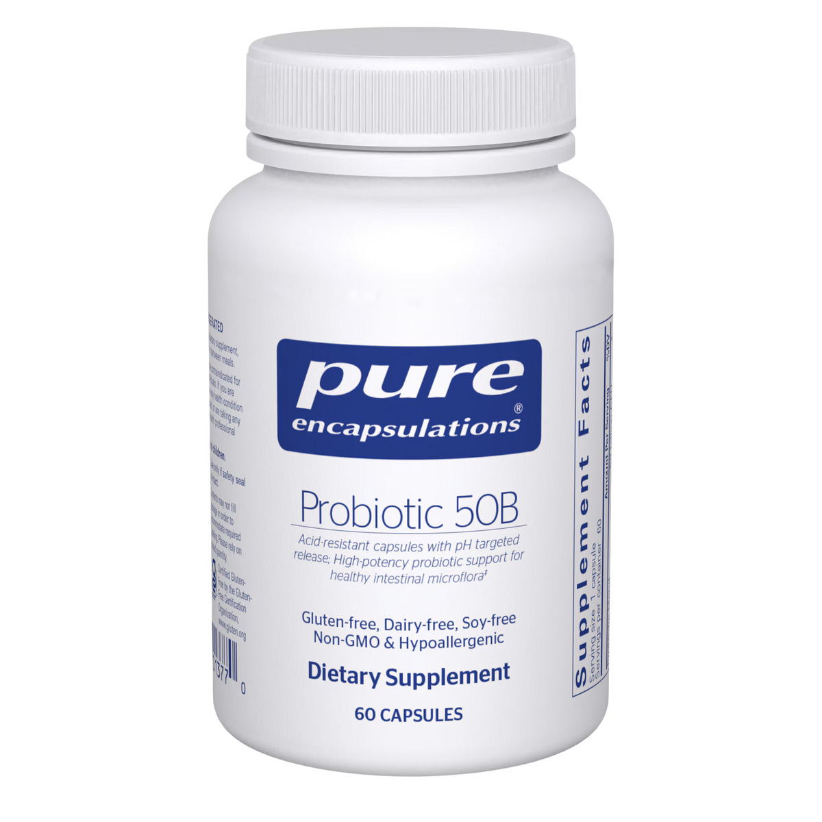Pure Encapsulations Probiotic 50B 50 Billion CFU – High-Potency Probiotic Formula, 60 Capsules