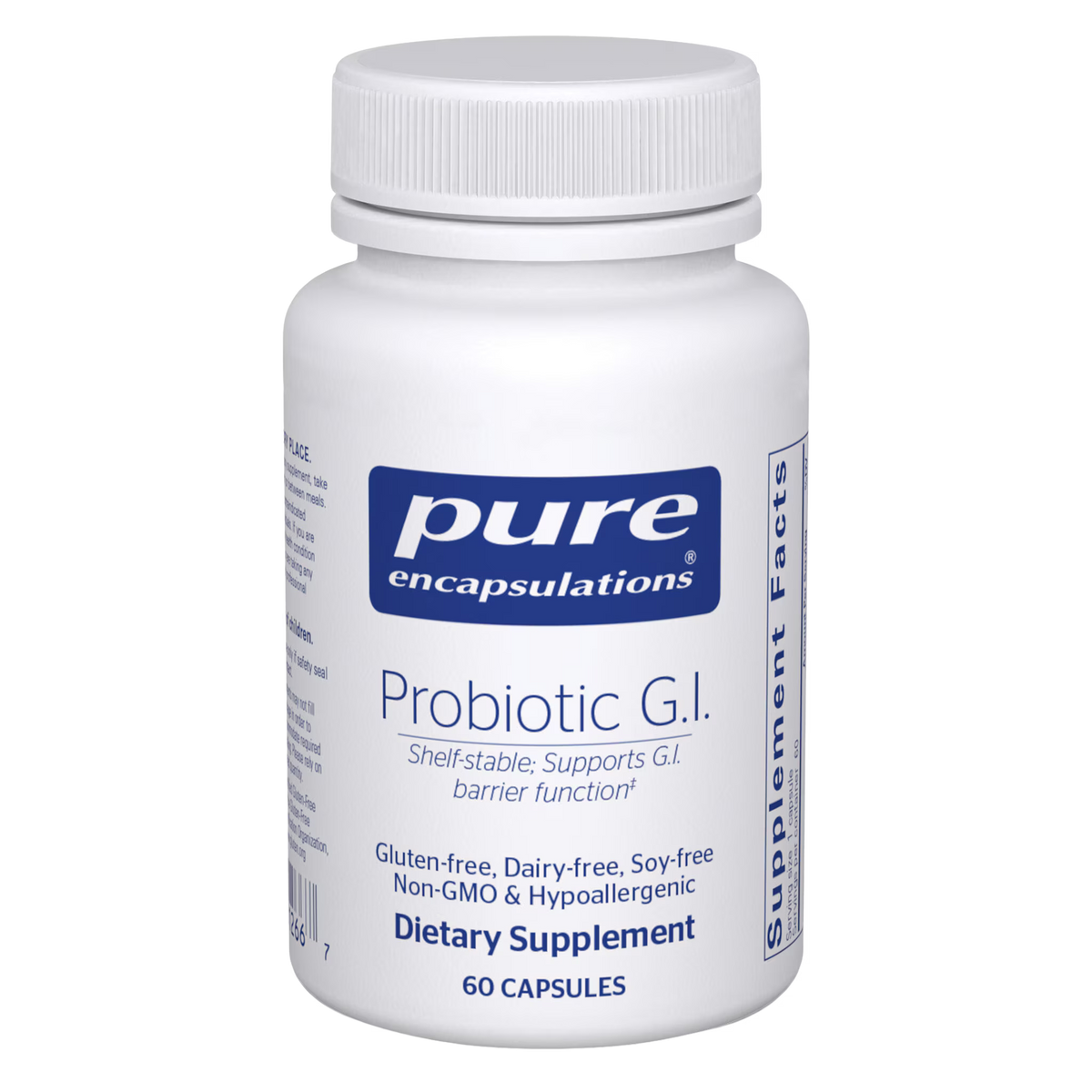 Pure Encapsulations Probiotic GI 10 Billion CFU – Targeted Gut Health Probiotic, 60 Capsules