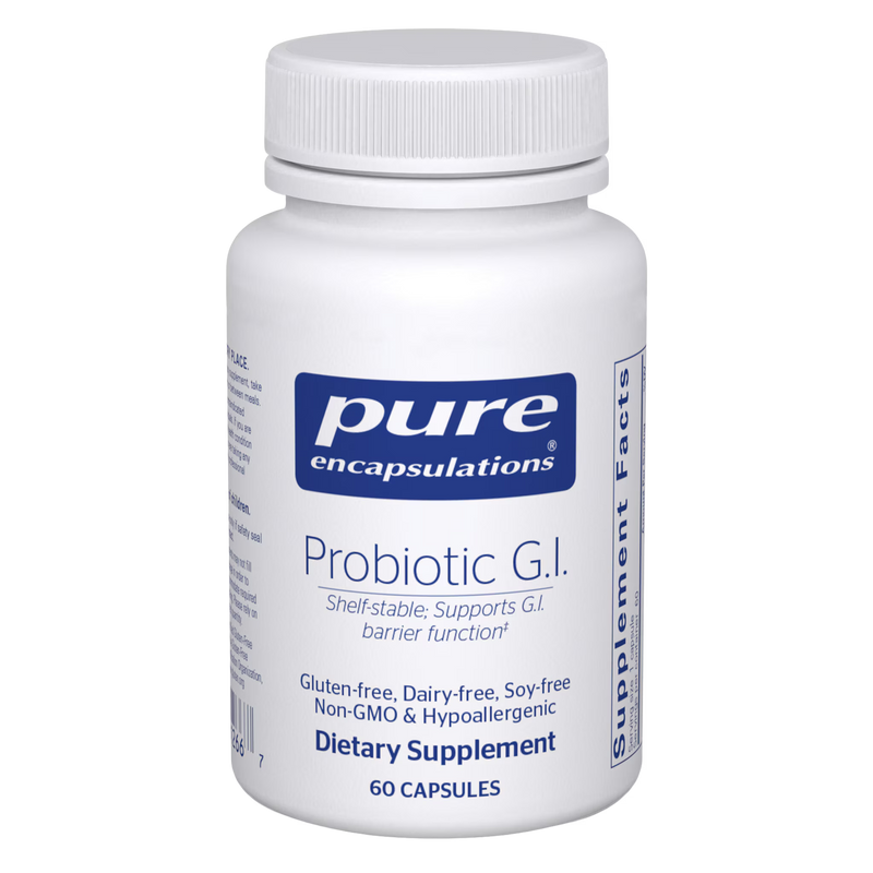 Pure Encapsulations Probiotic GI 10 Billion CFU – Targeted Gut Health Probiotic, 60 Capsules