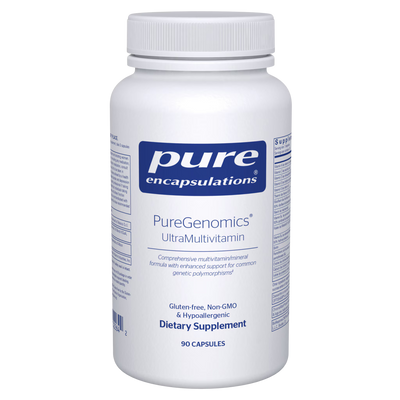 Pure Encapsulations PureGenomics Multivitamin 60s – Genomic-Focused Multivitamin, 60 Capsules