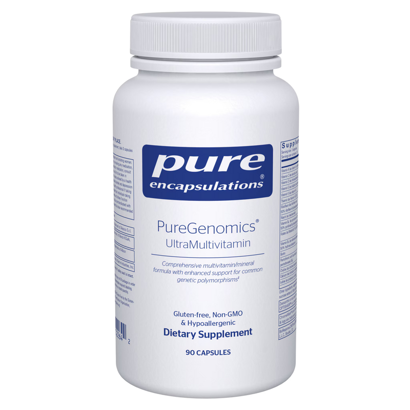 Pure Encapsulations PureGenomics Multivitamin 60s – Genomic-Focused Multivitamin, 60 Capsules