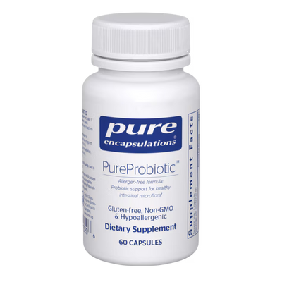Pure Encapsulations PureProbiotic Allergen Free 5 Billion CFU – Hypoallergenic Probiotic Formula, 60 Capsules