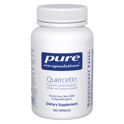Pure Encapsulations Quercetin 500 mg – Antioxidant Flavonoid Support, 120 Capsules