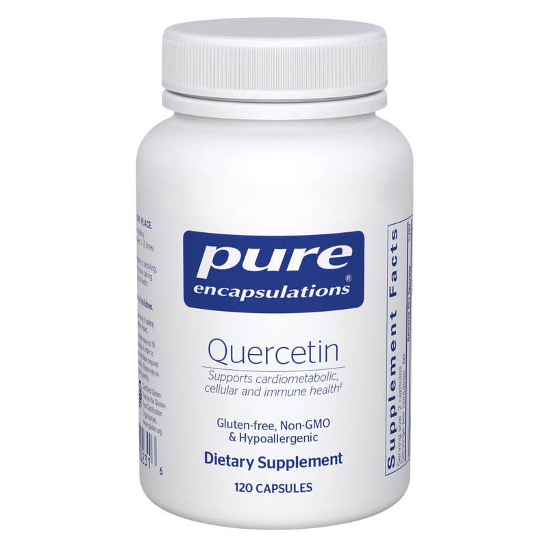 Pure Encapsulations Quercetin 500 mg – Antioxidant Flavonoid Support, 120 Capsules