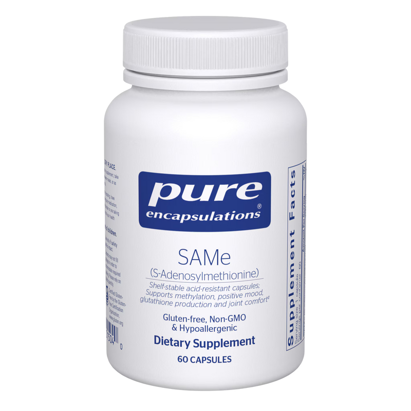 Pure Encapsulations SAMe S-Adenosylmethionine 200 mg – Mood and Joint Support, 60 Capsules