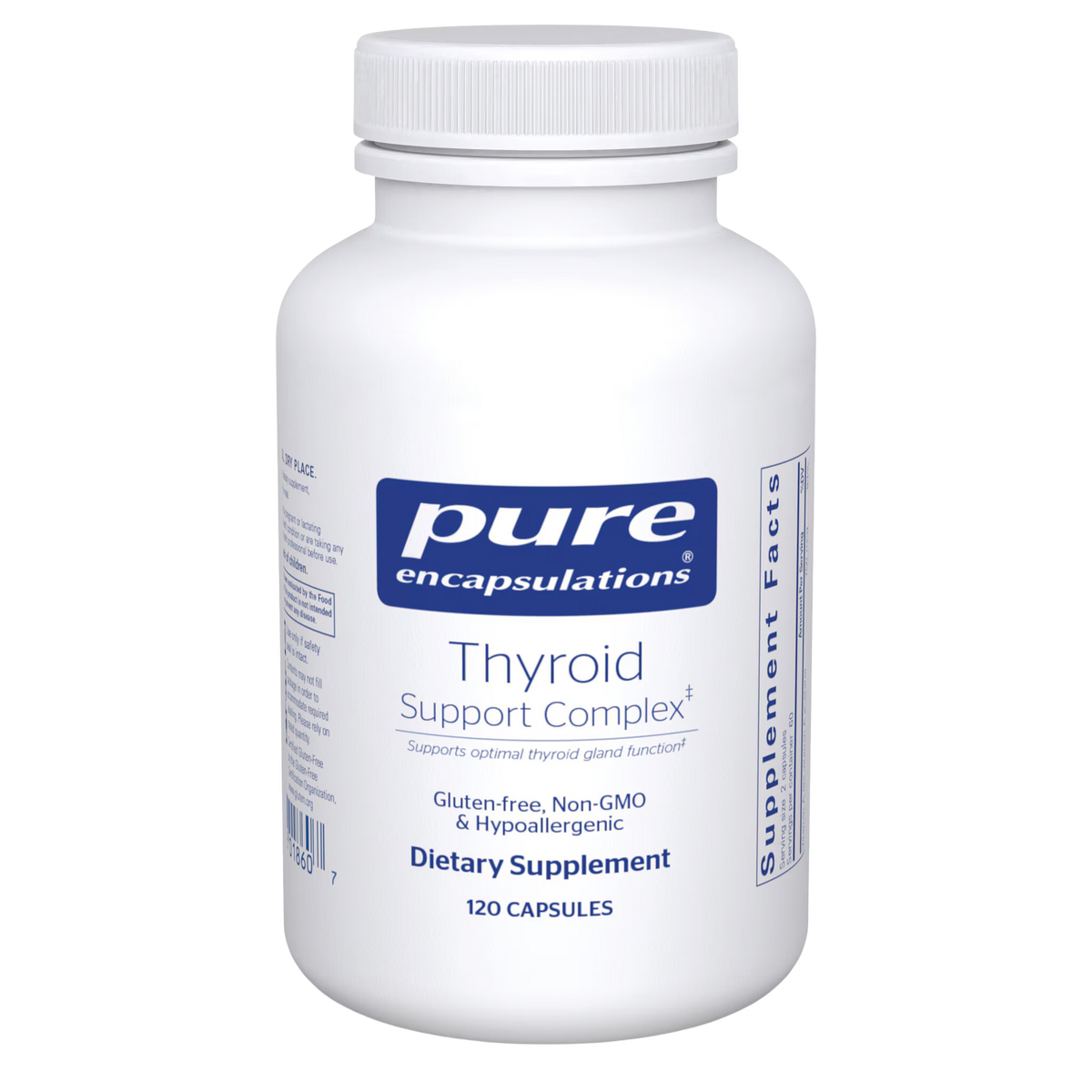 Pure Encapsulations Thyroid Support Complex – Comprehensive Thyroid Function Formula, 120 Capsules